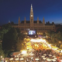 Vienna Filmfestival at Rathausplatz
